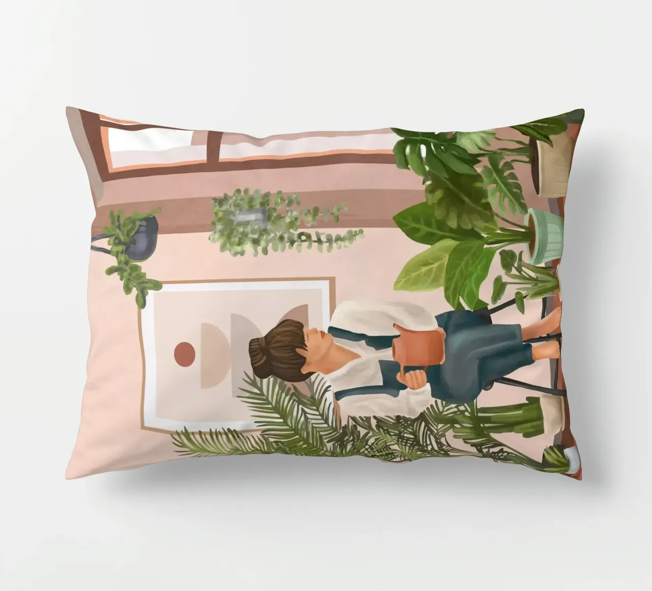 This is a place where I feel at home II decorative cushion by cityart