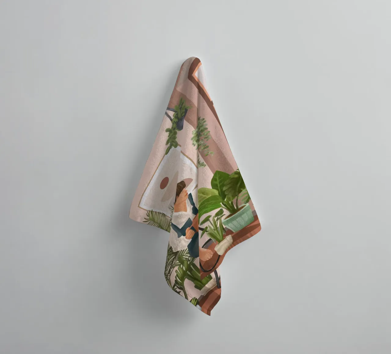 This is a place where I feel at home II towel by cityart