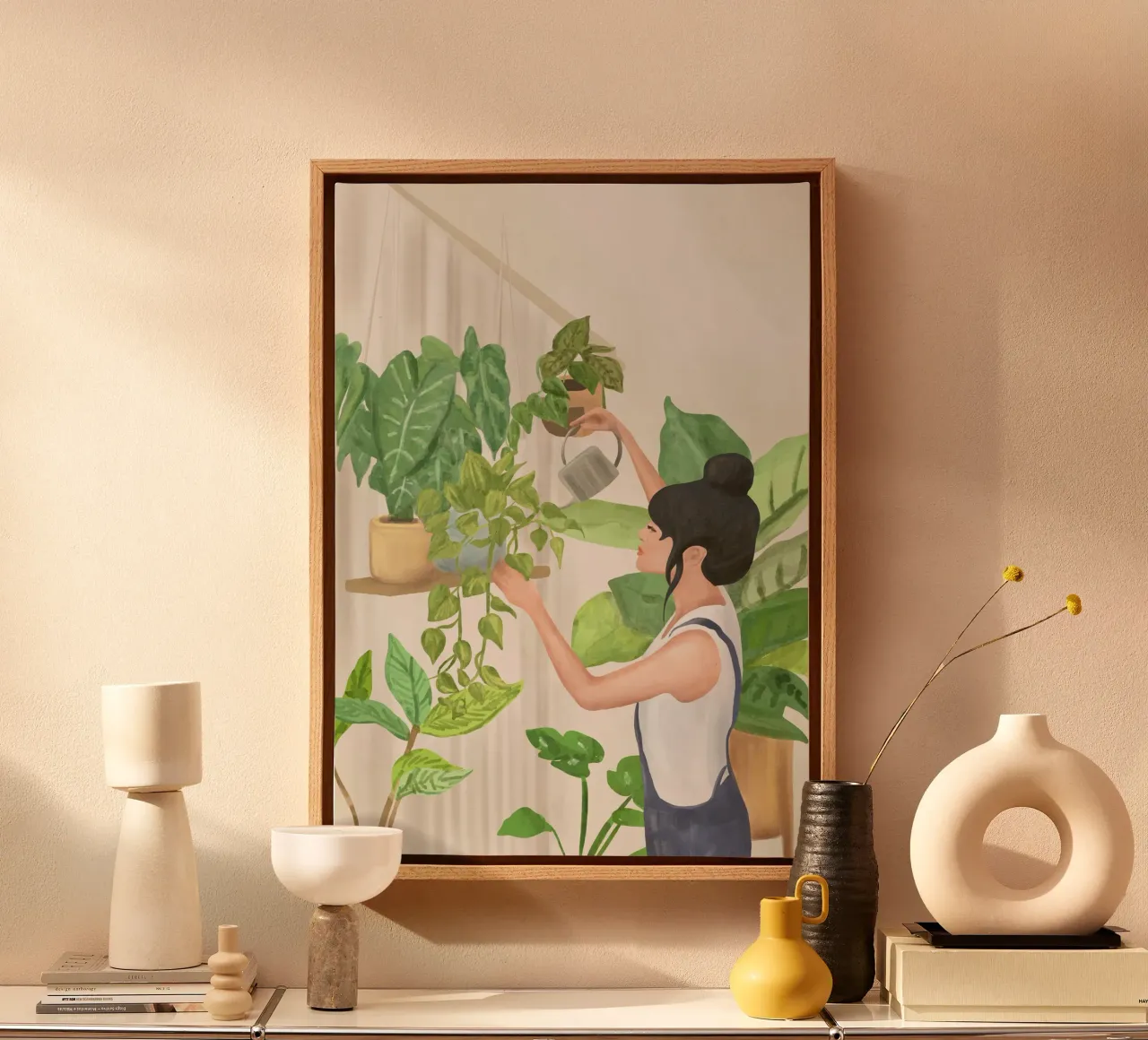 This is a place where I feel at home canvas by cityart