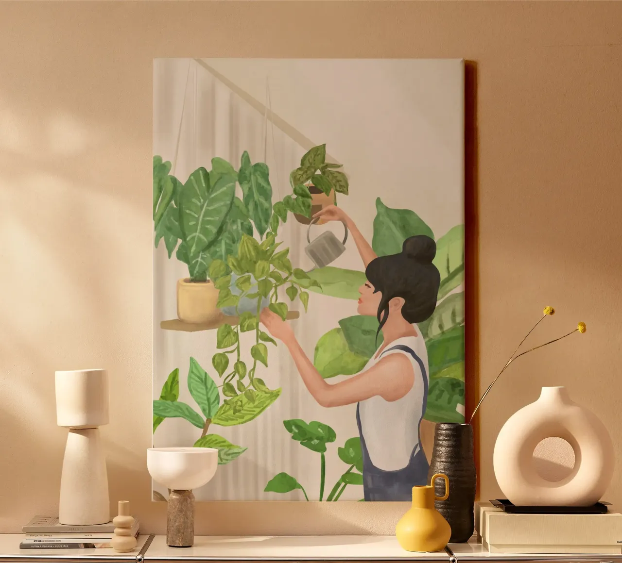 This is a place where I feel at home canvas by cityart