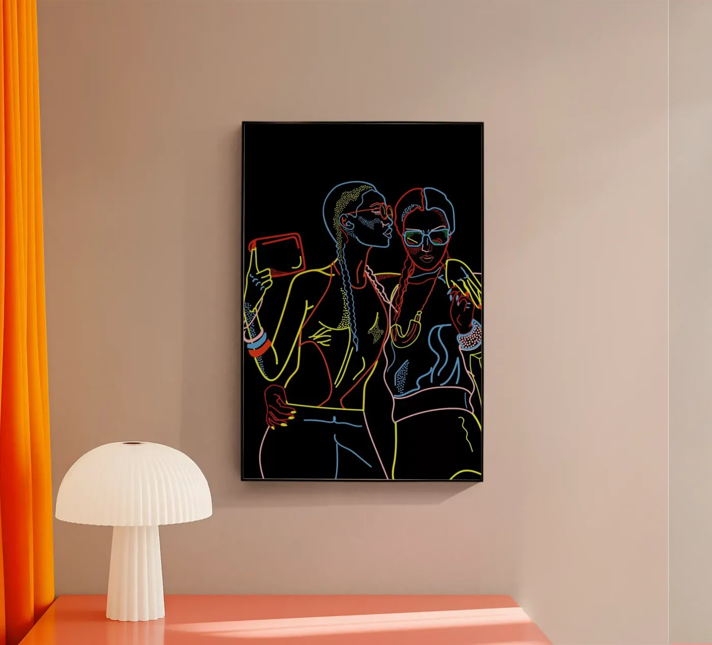 We Are Models Acryl-Glas von Killin Studio