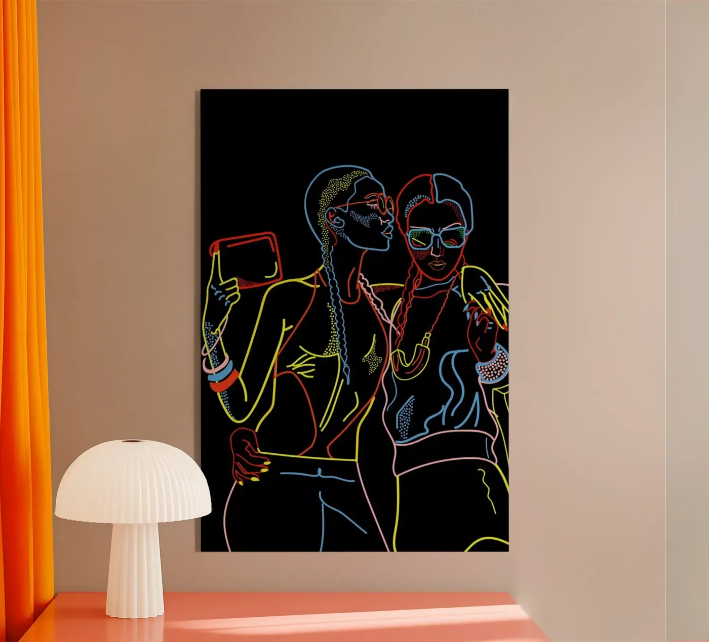 We Are Models Acryl-Glas von Killin Studio