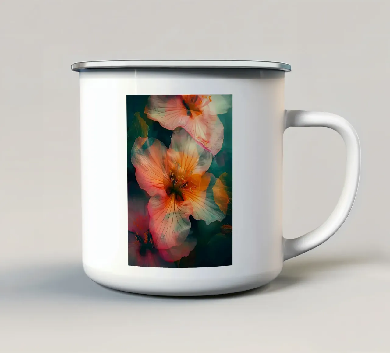 Arte da parete di Imagine tazza in smalto da Imagine