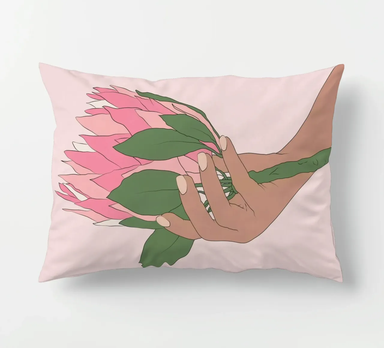 Fragrant Protea Flower cuscino da Nadjaa
