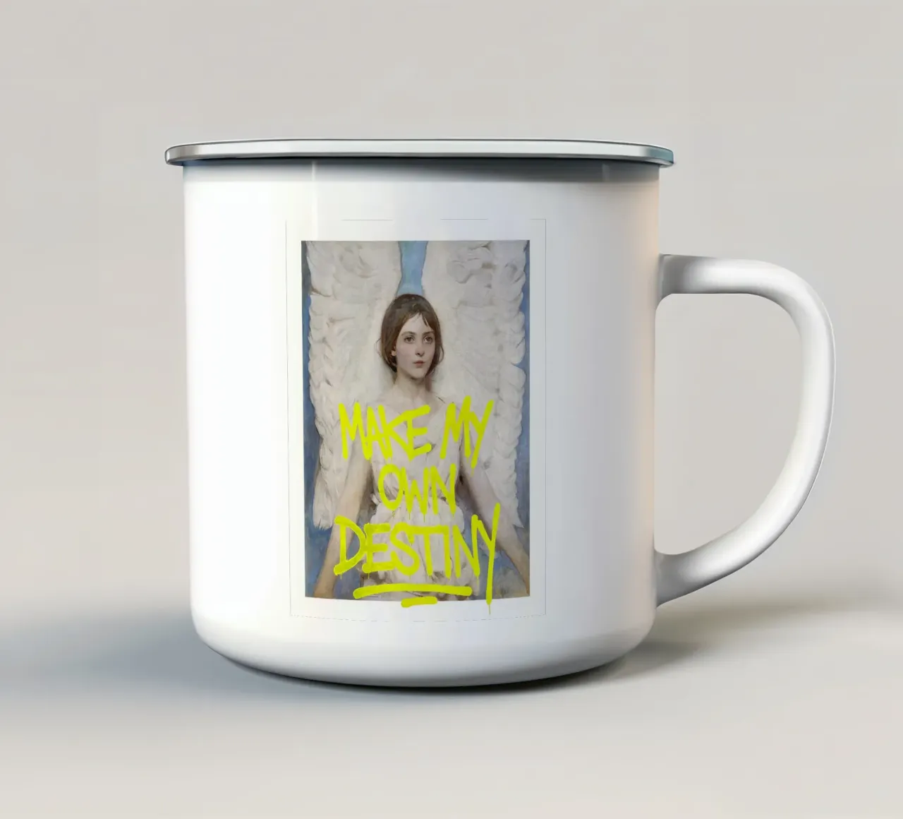 Il destino è mio tazza in smalto da KUNSTstück