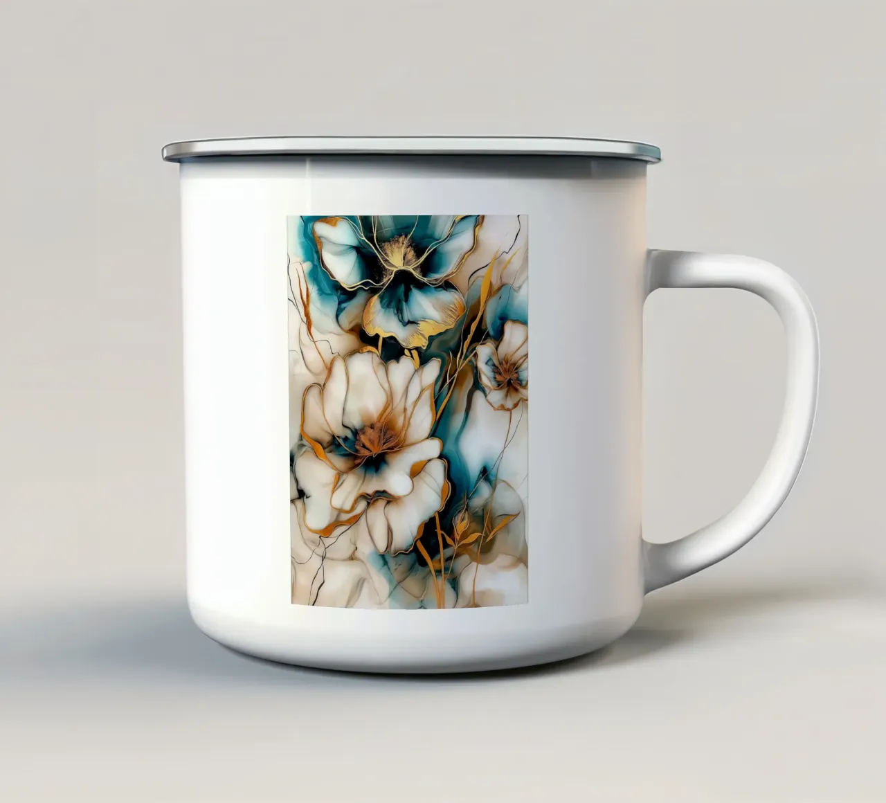 Arte da parete di Imagine tazza in smalto da Imagine