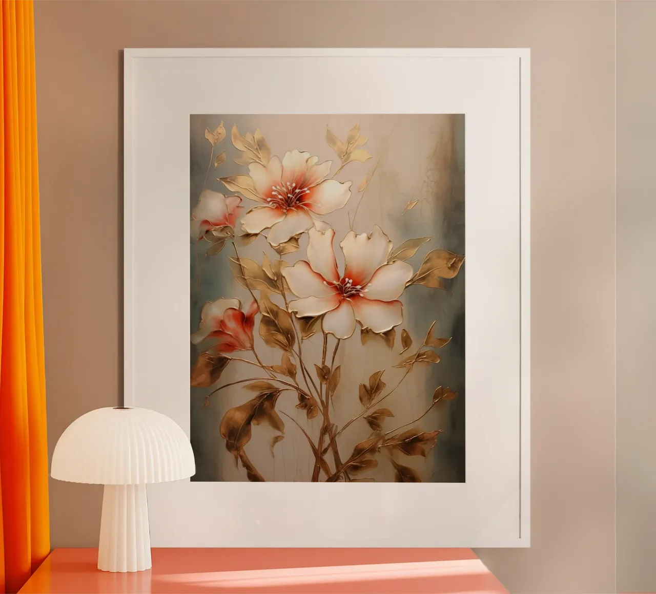 Wandkunst von Imagine Poster mit Aluminium Rahmen von Imagine