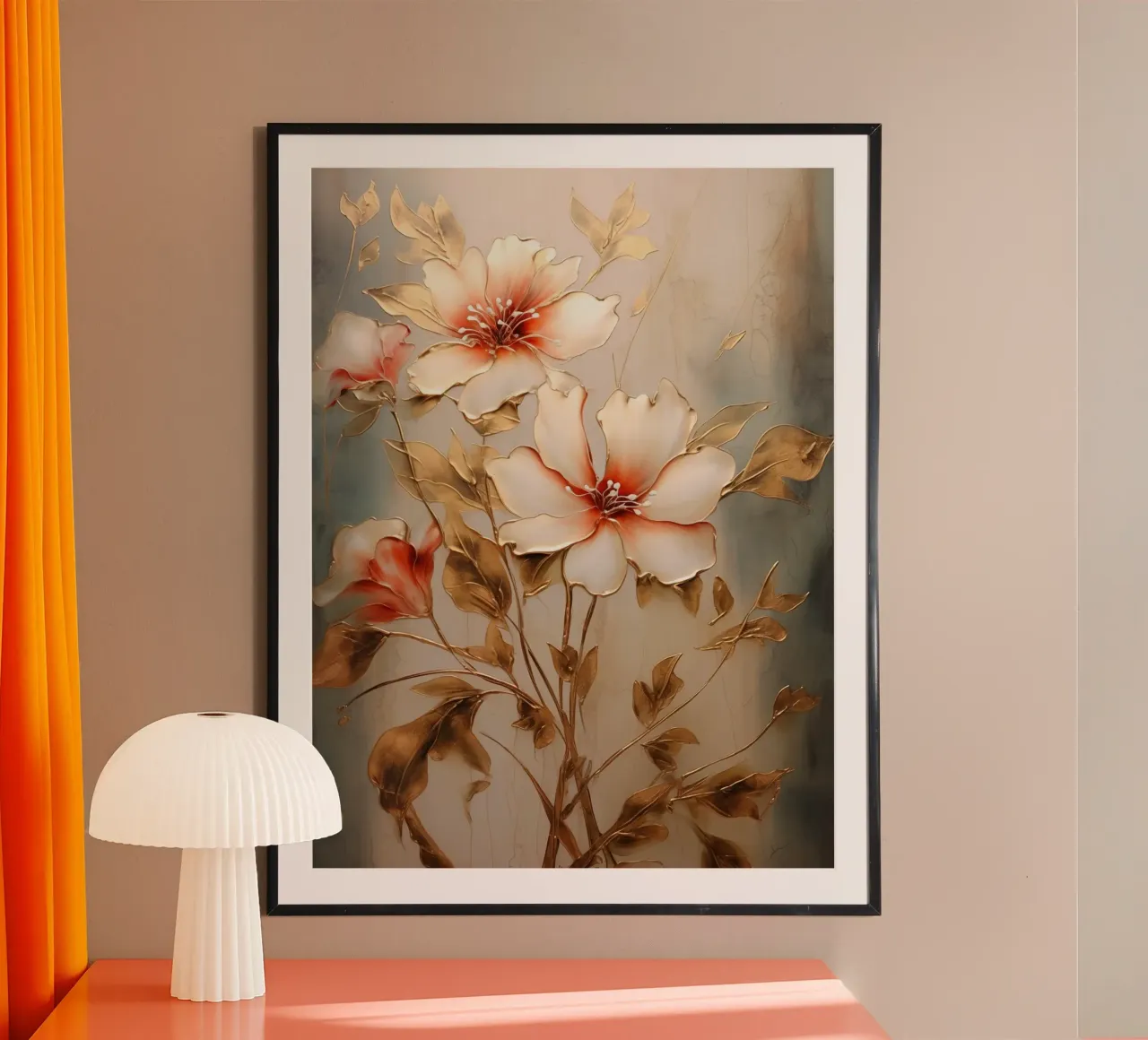 Wandkunst von Imagine Poster mit Aluminium Rahmen von Imagine