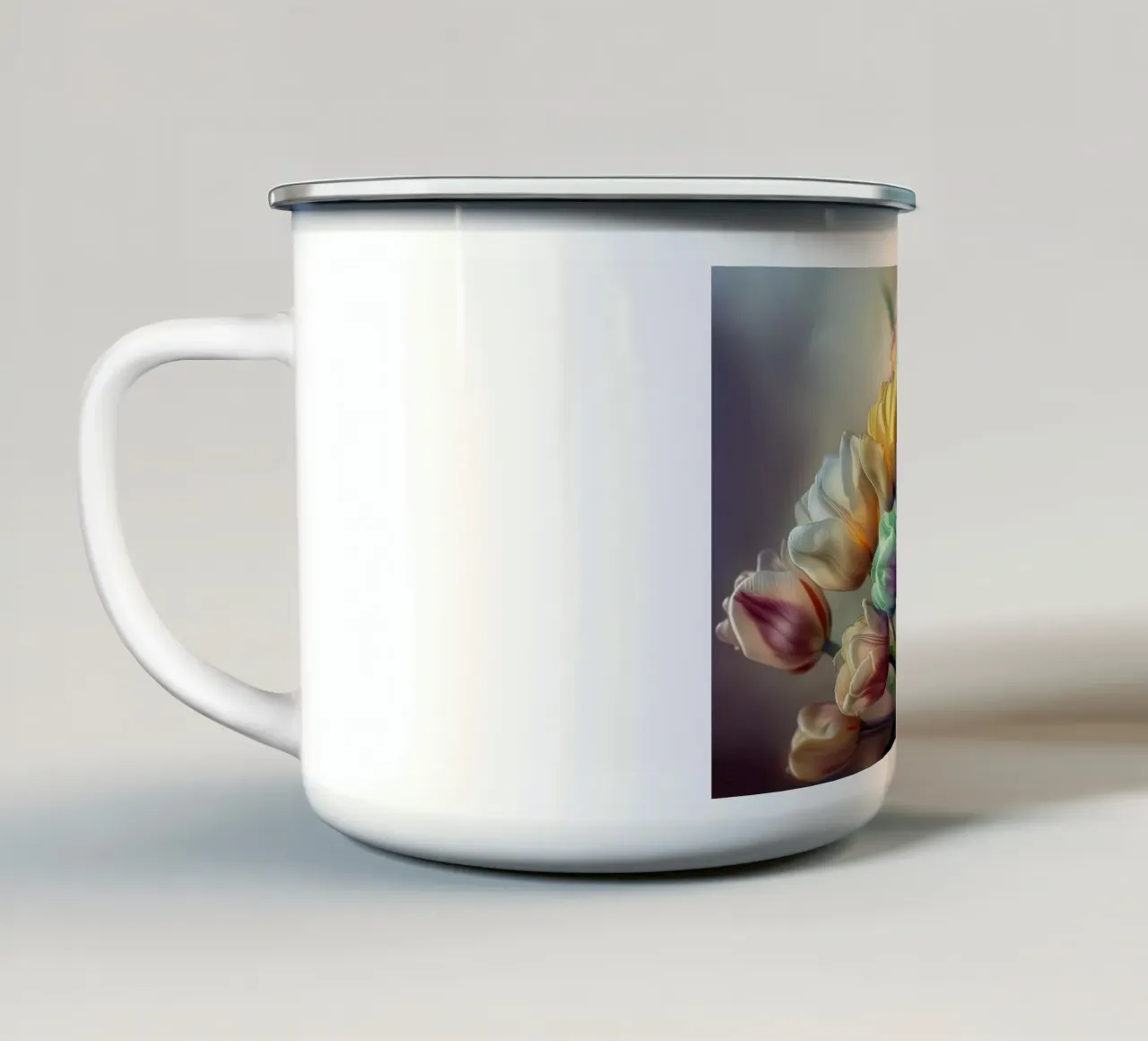 Arte da parete di Imagine tazza in smalto da Imagine
