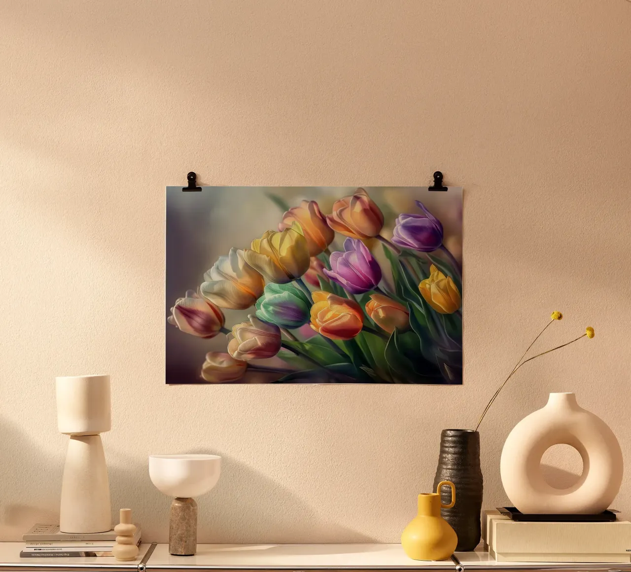 Wandkunst von Imagine Poster mit Kunststoffrahmen von Imagine