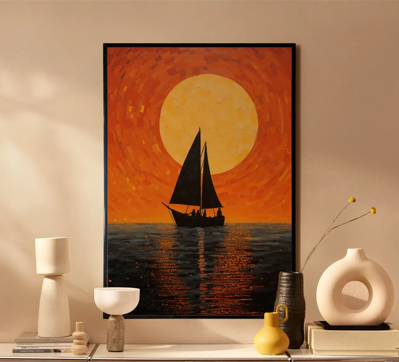 Arte da parete di Imagine poster con telaio in plastica da Imagine