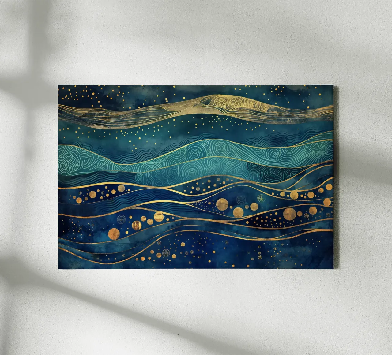 Muurkunst van Imagine canvas met Baklijst van Imagine