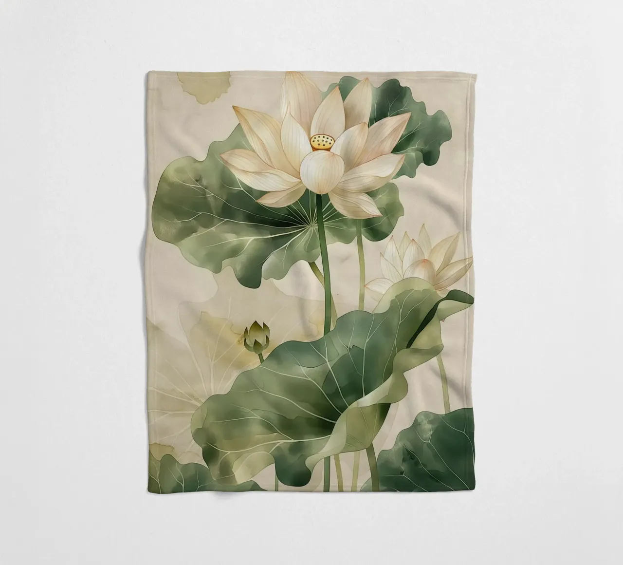 Wall-art by Imagine fleece blanket by Imagine