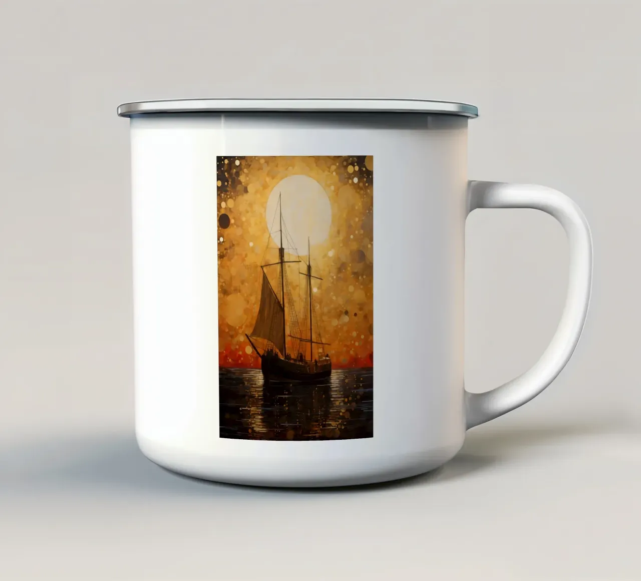 Arte da parete di Imagine tazza in smalto da Imagine