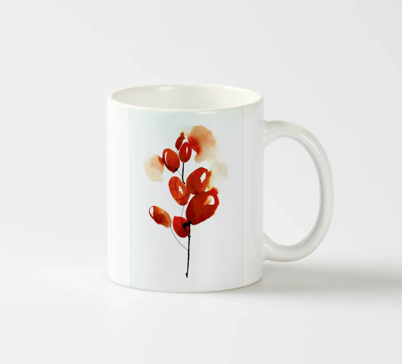 Cherries tazza in ceramica da Ekaterina Koroleva