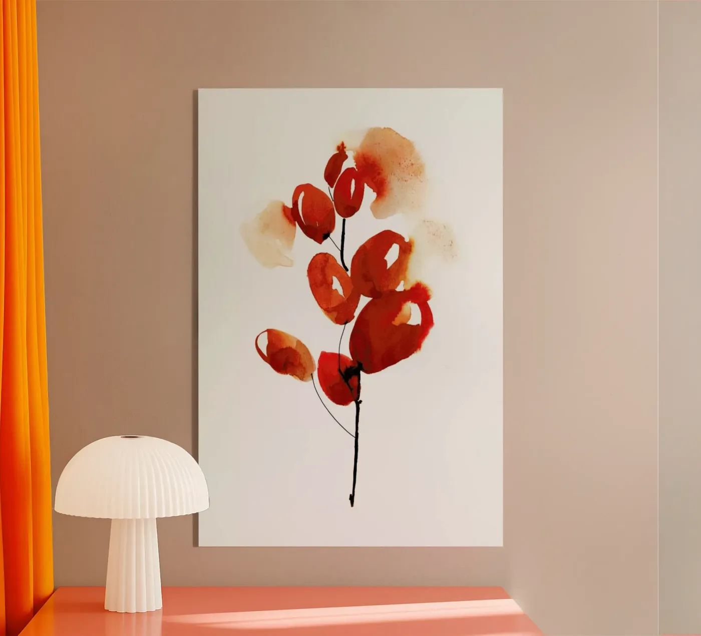 Cherries Acryl-Glas von Ekaterina Koroleva