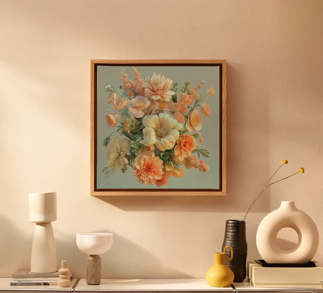 Wall-art by Imagine canvas with Floater frame by Imagine