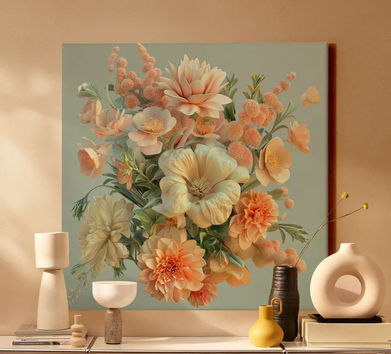 Wall-art by Imagine canvas with Floater frame by Imagine