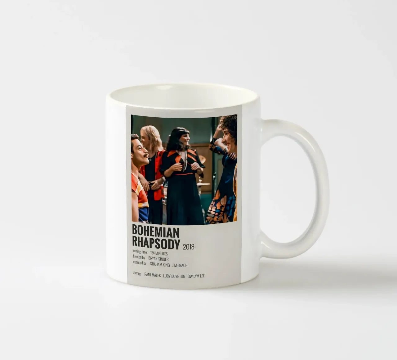 BOHEMIAN RHAPSODY 2018 tazza in ceramica da MVFminimalist