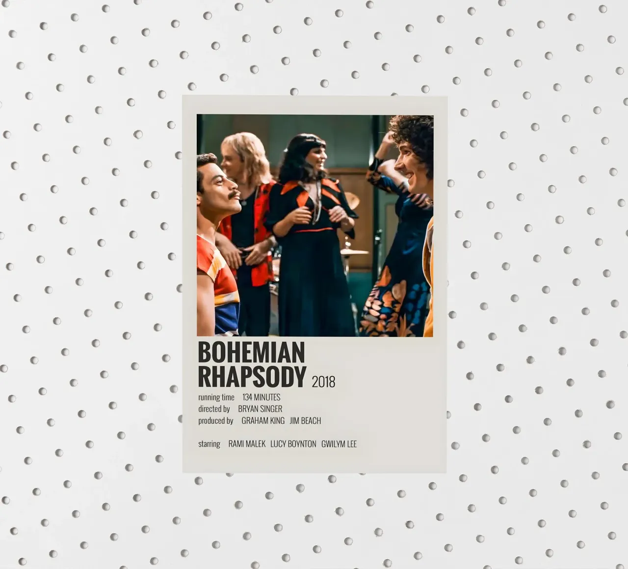 BOHEMIAN RHAPSODY 2018 sticker by MVFminimalist