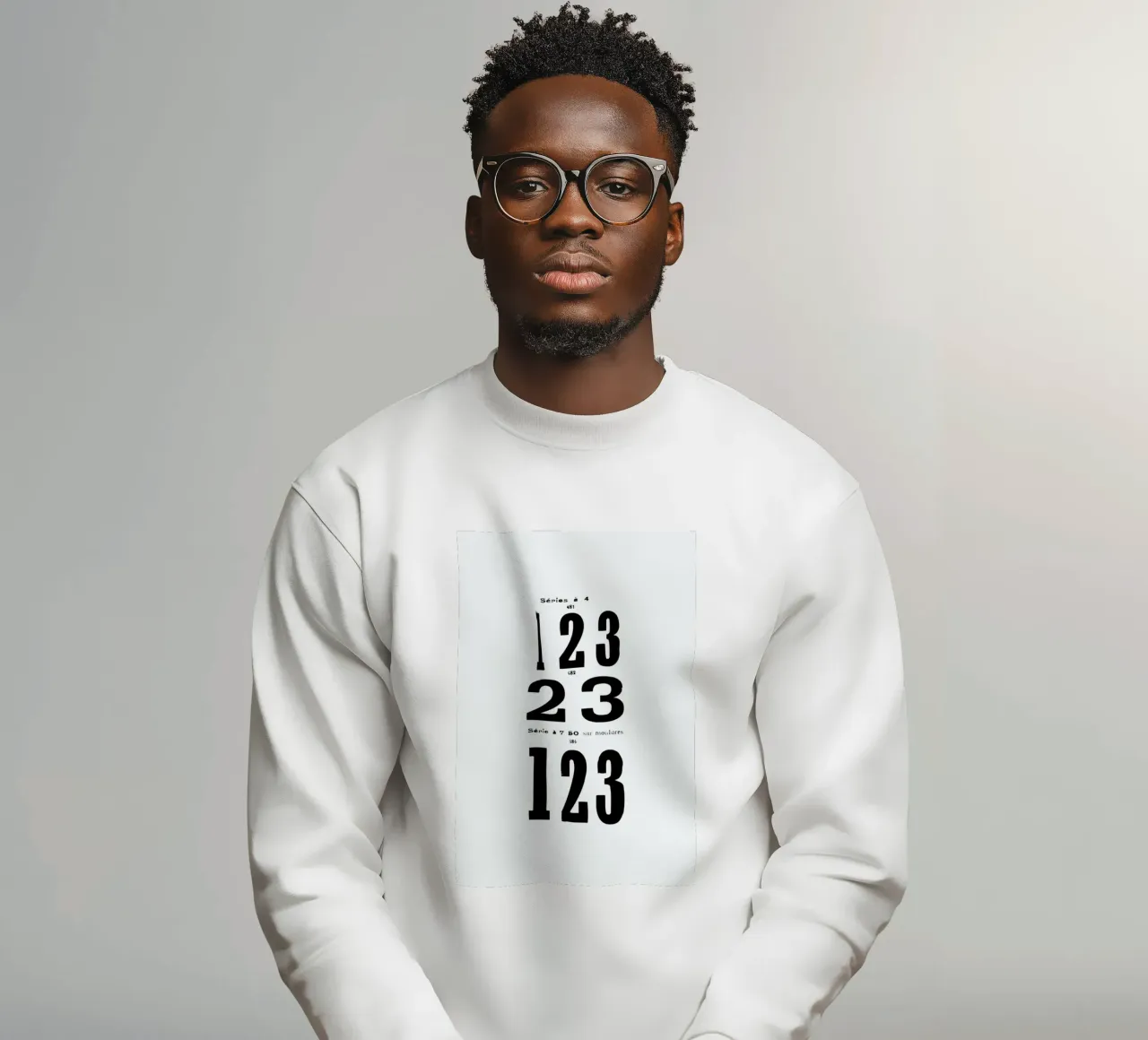 123 sweatshirt by Mr Cup