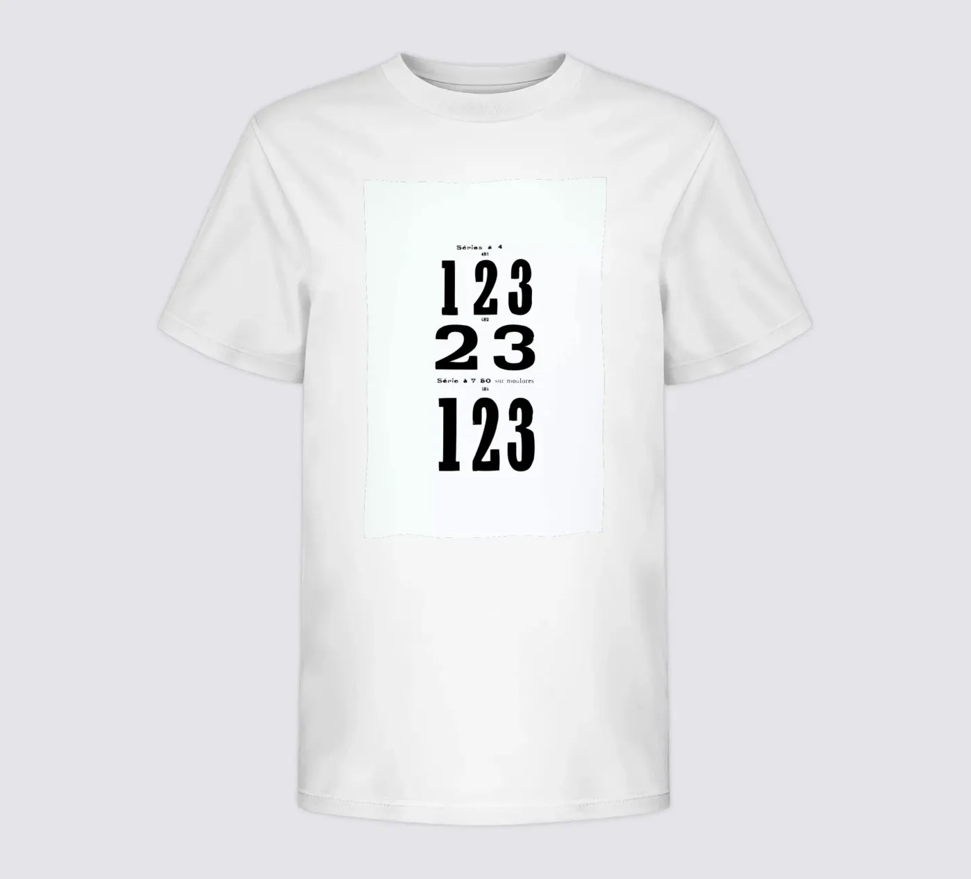 123 t-shirt bambini da Mr Cup