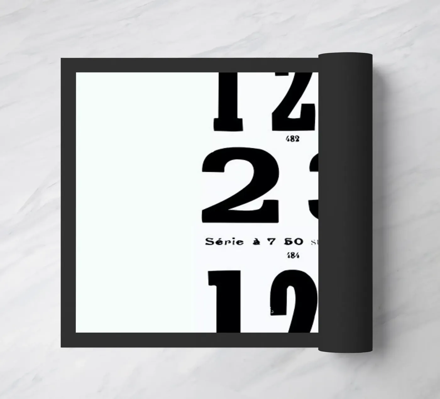 123 deurmat van Mr Cup