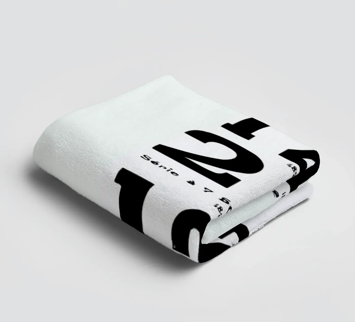 123 badhanddoek van Mr Cup