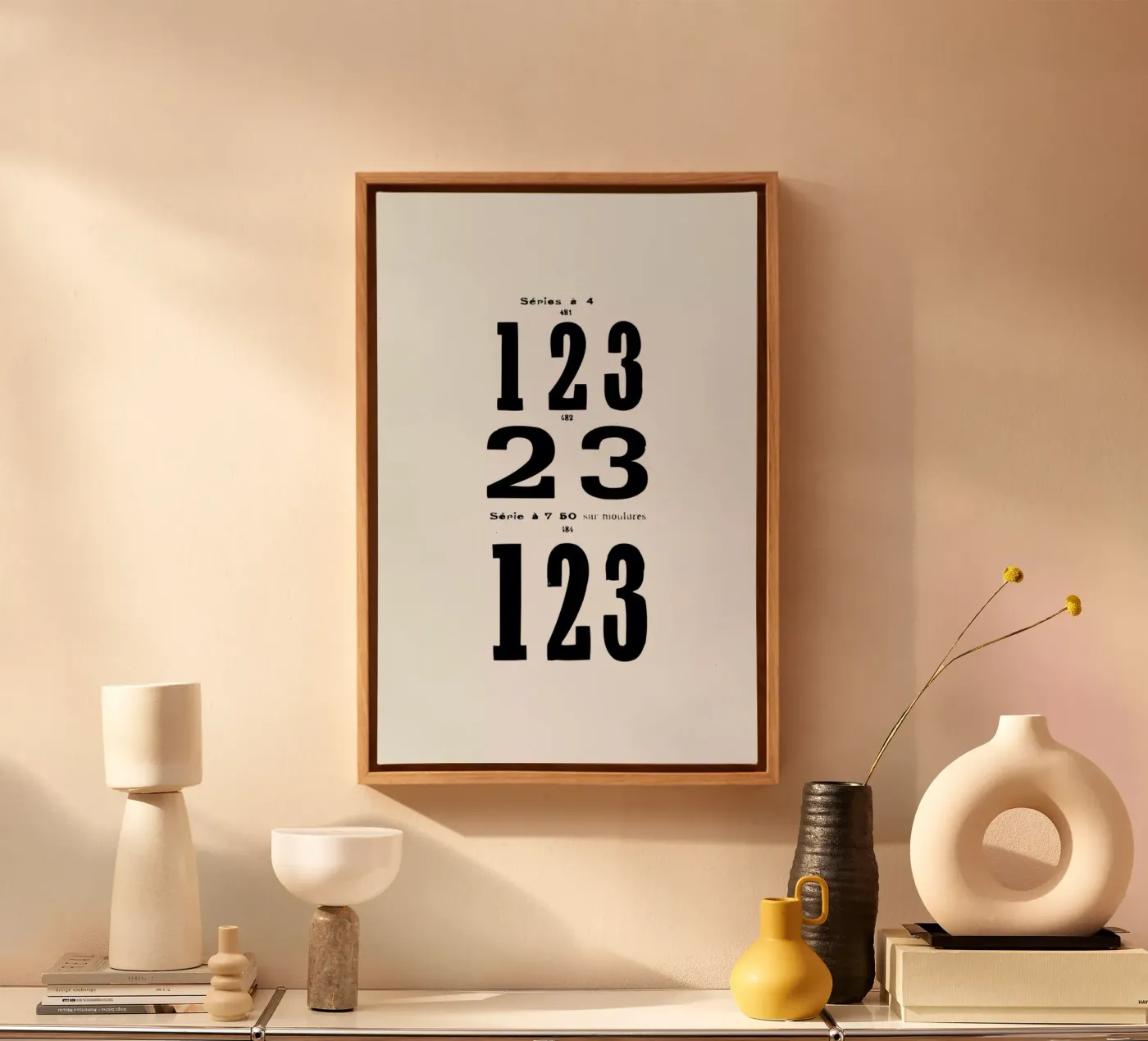 123 canvas van Mr Cup