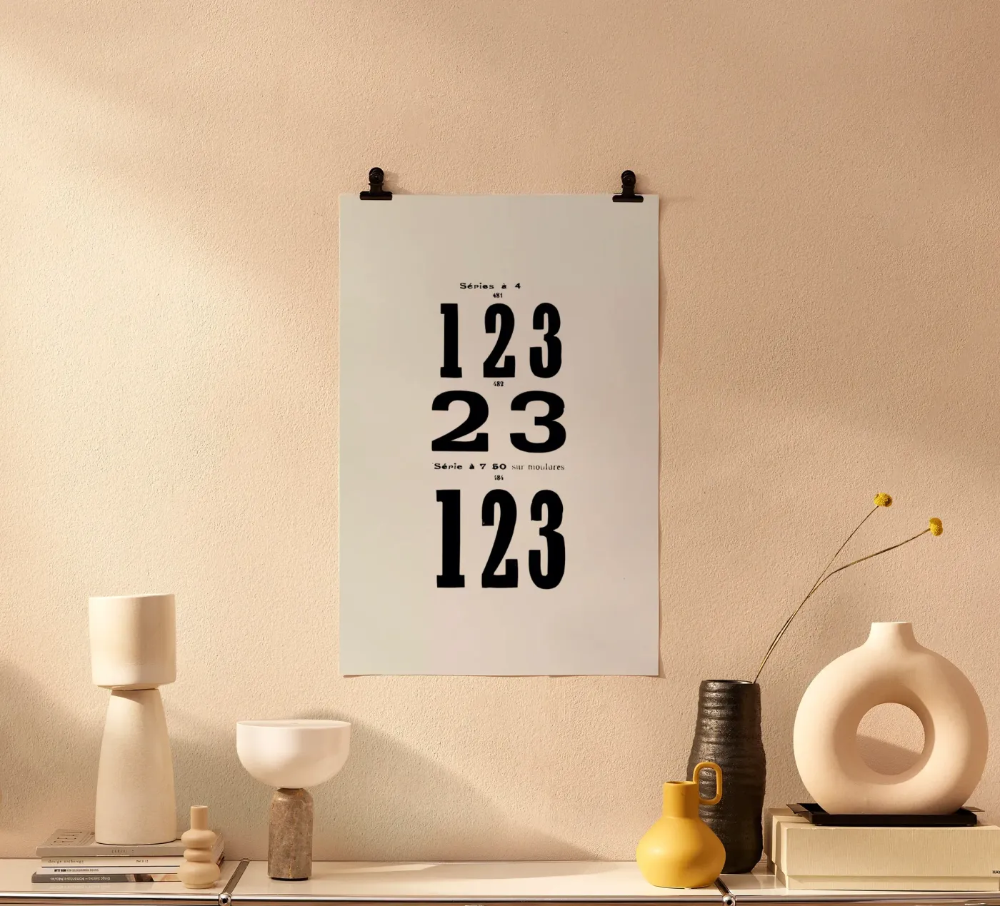 123 poster da Mr Cup