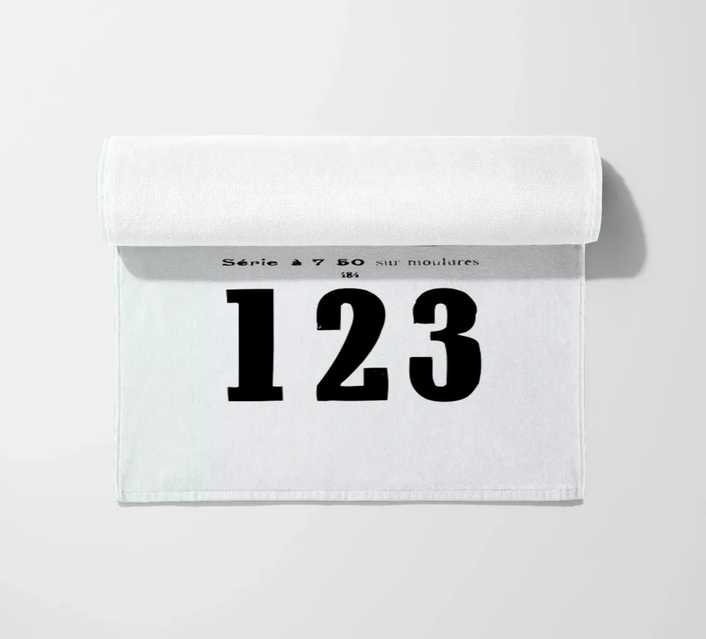 123 strandhanddoek van Mr Cup