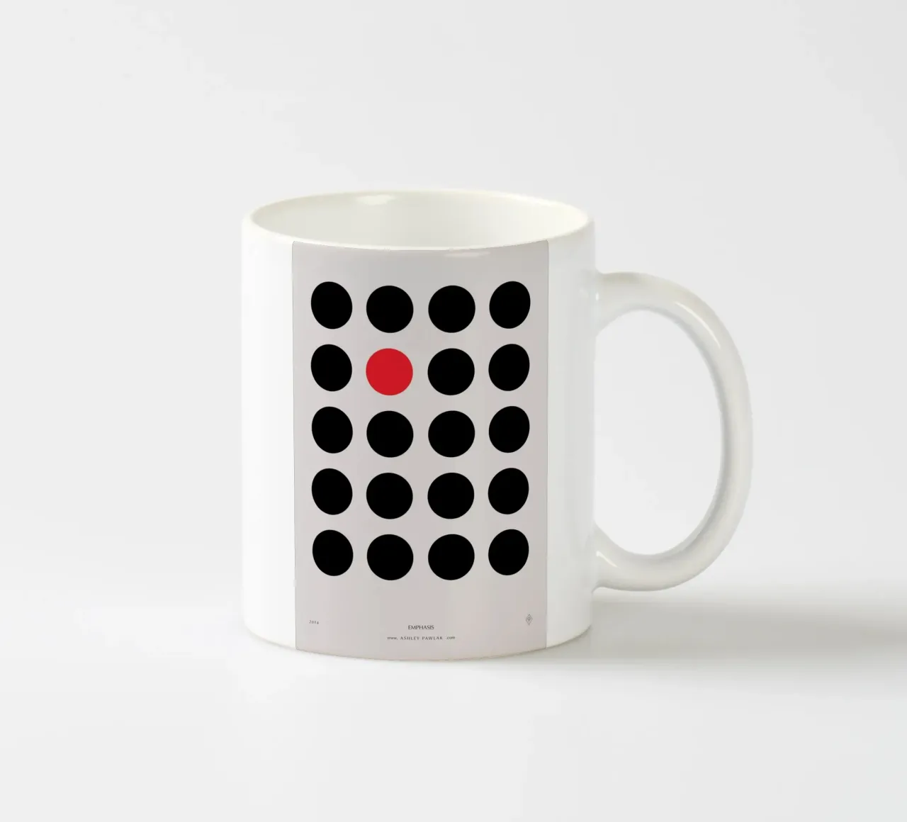 Senses - Emphasis tazza in ceramica da Ash Nico