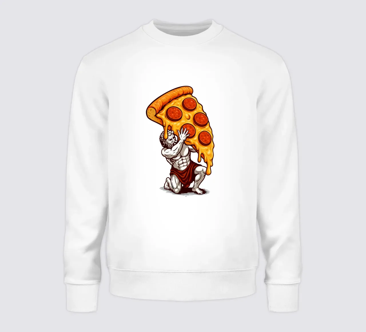 Pizza Atlas felpa da LM2KONE