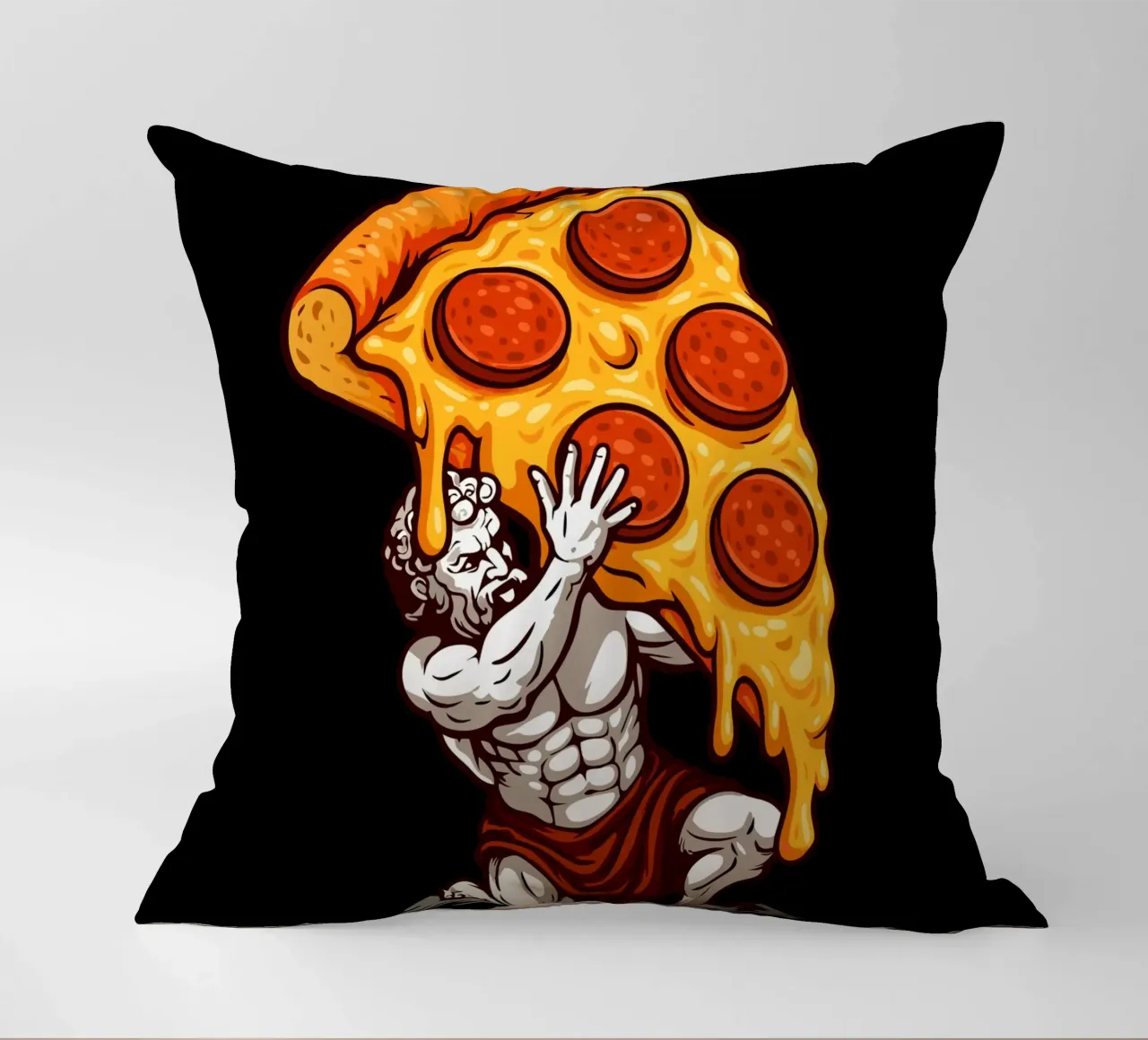 Pizza Atlas cuscino da LM2KONE