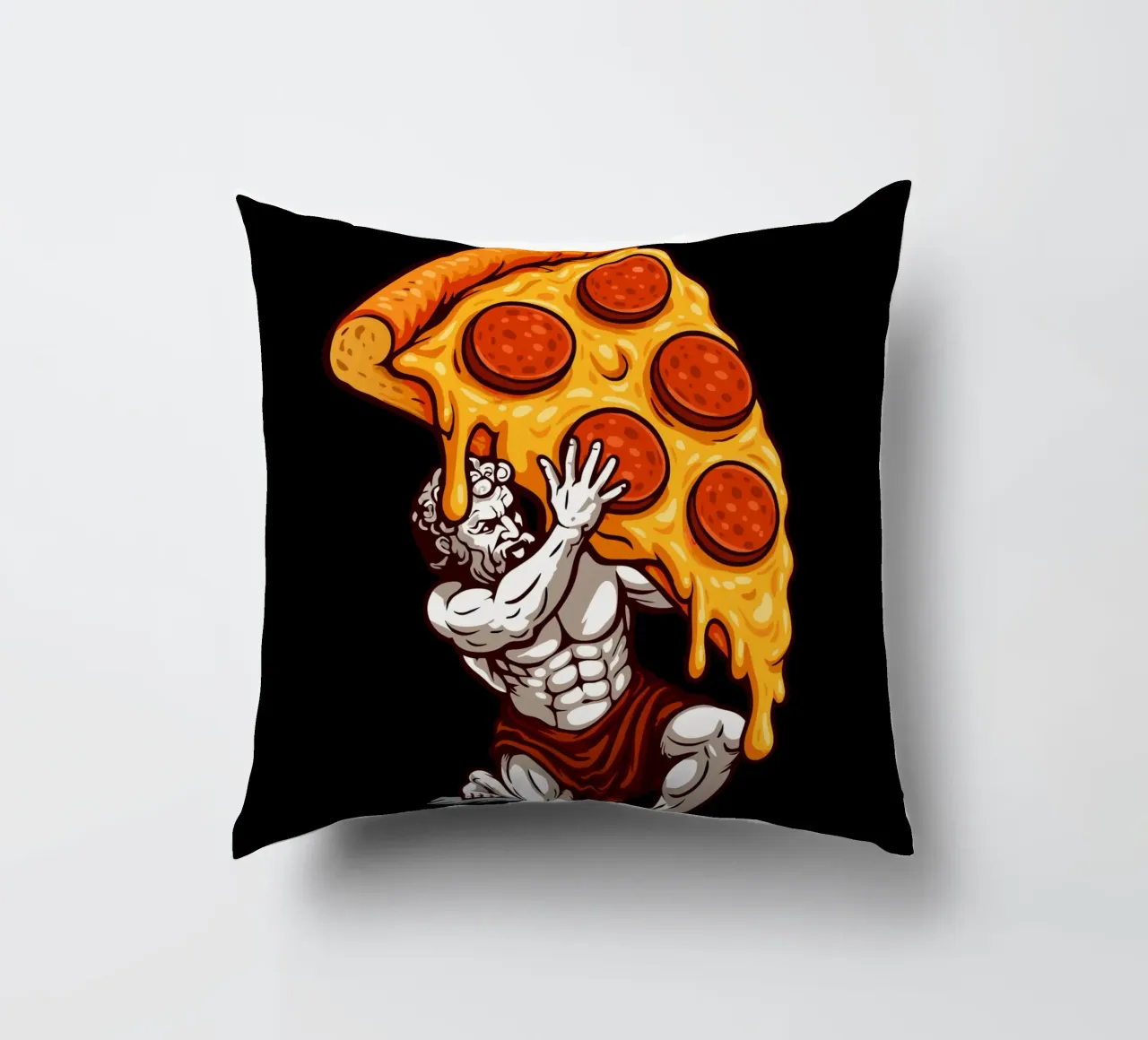 Pizza Atlas cuscino da LM2KONE