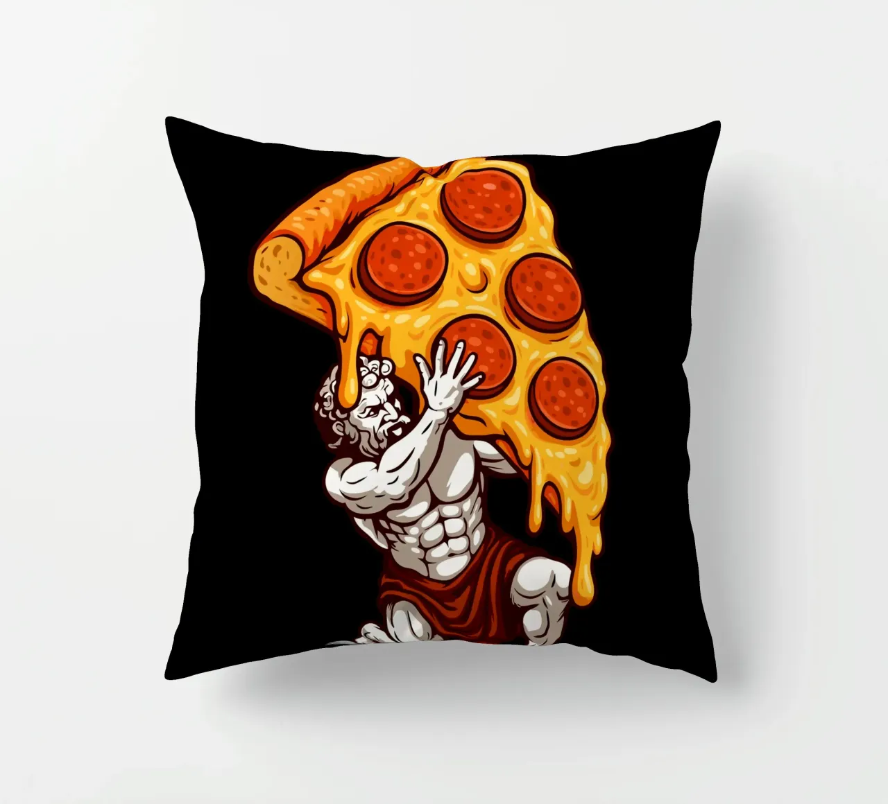 Pizza Atlas cuscino da LM2KONE