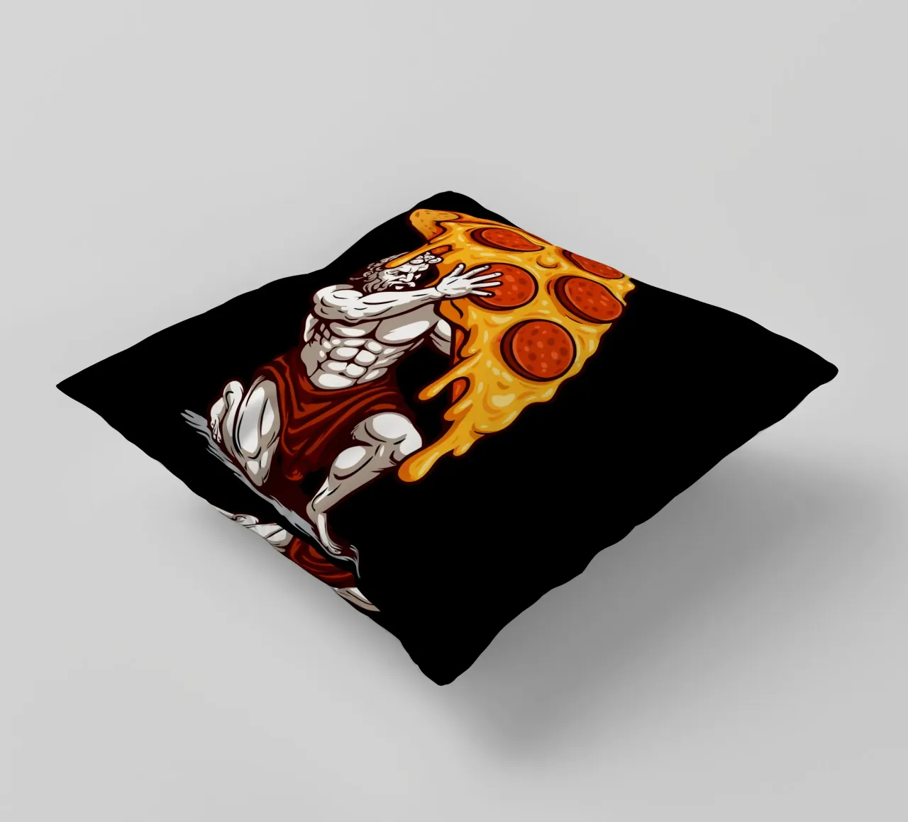 Pizza Atlas cuscino da LM2KONE