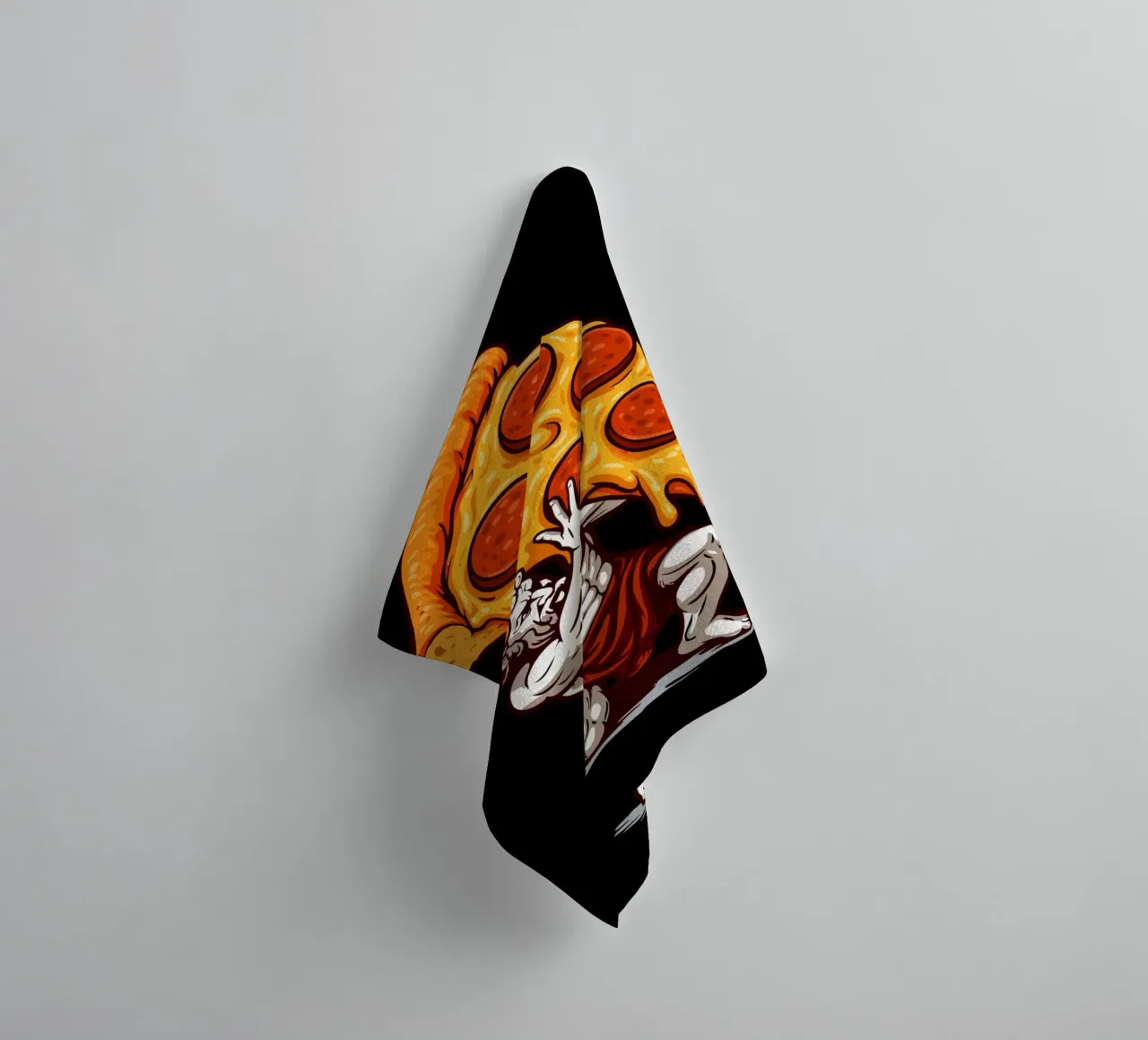 Pizza Atlas asciugamano da bagno da LM2KONE
