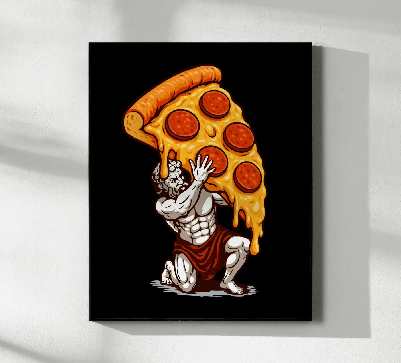 Pizza Atlas plexiglass da LM2Kone