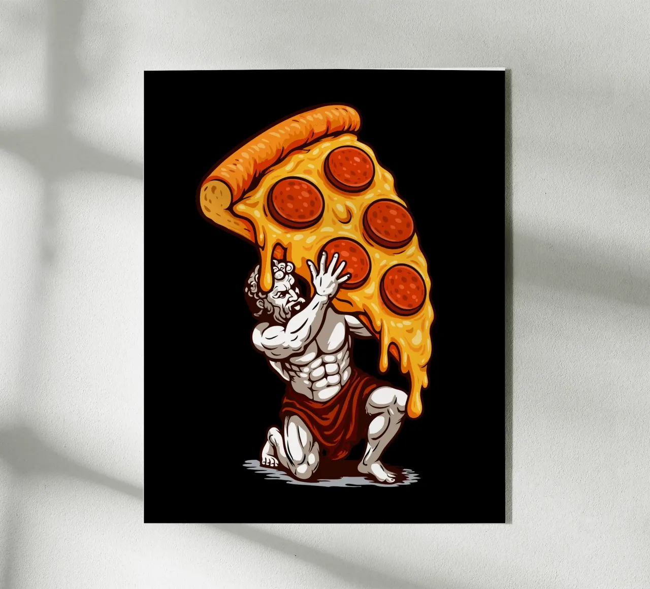 Pizza Atlas plexiglass da LM2KONE