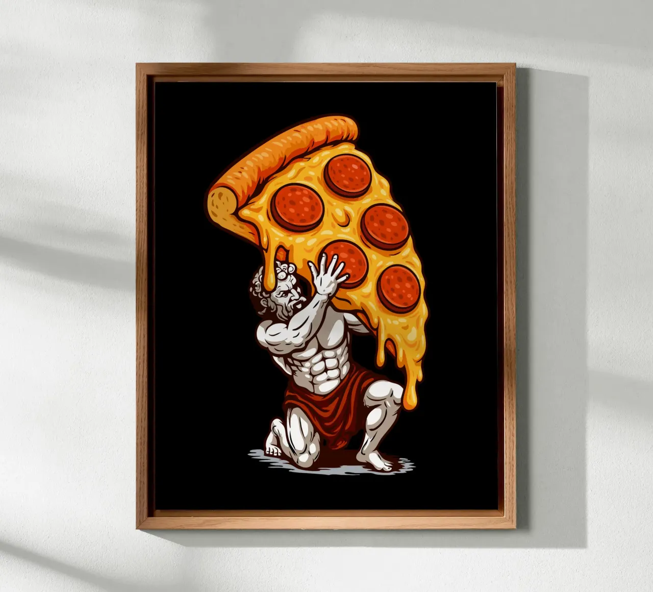 Pizza Atlas alluminio dibond da LM2KONE