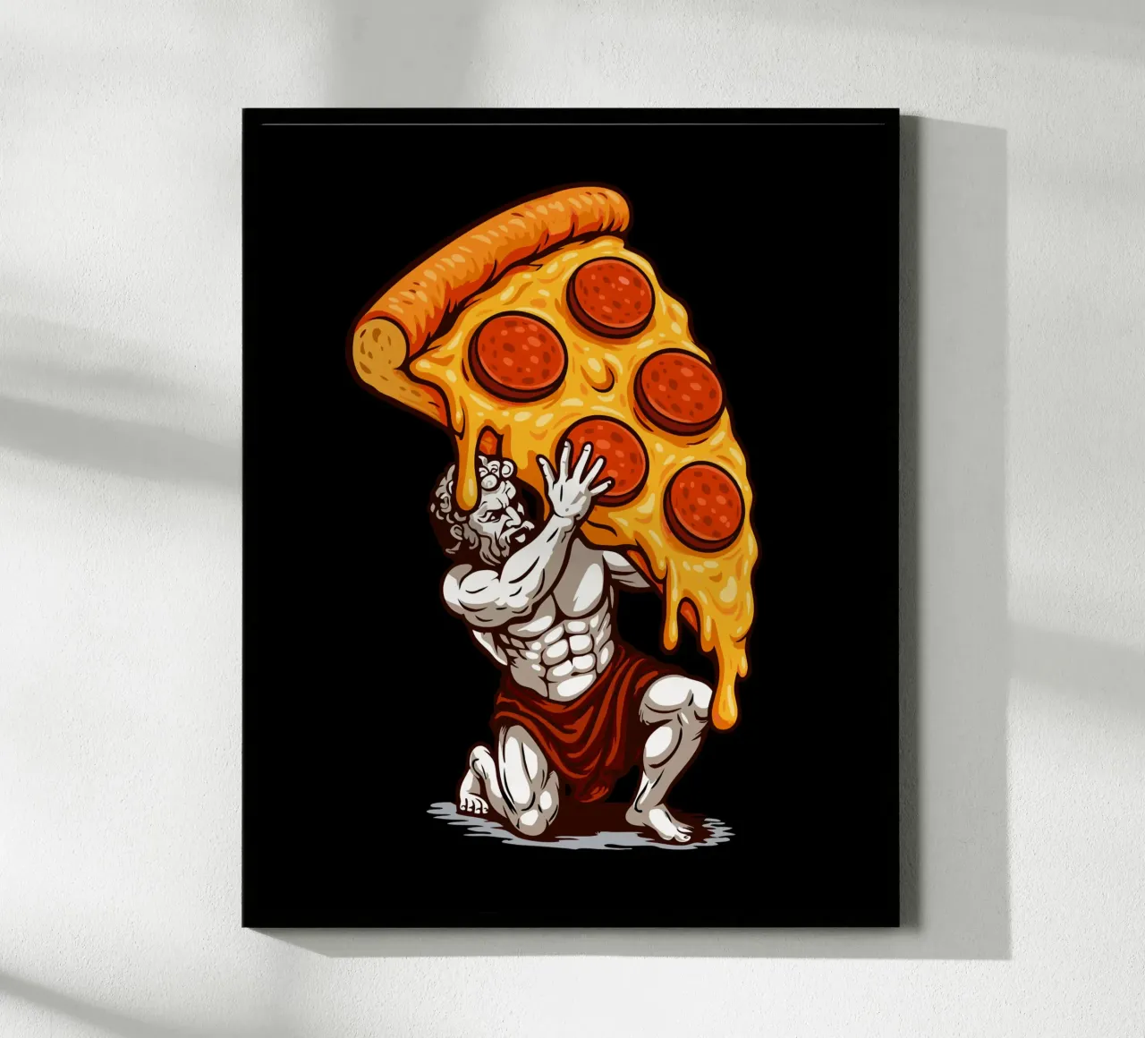 Pizza Atlas carta hahnemühle da LM2KONE