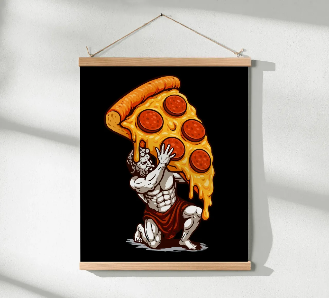 Pizza Atlas carta hahnemühle da LM2KONE