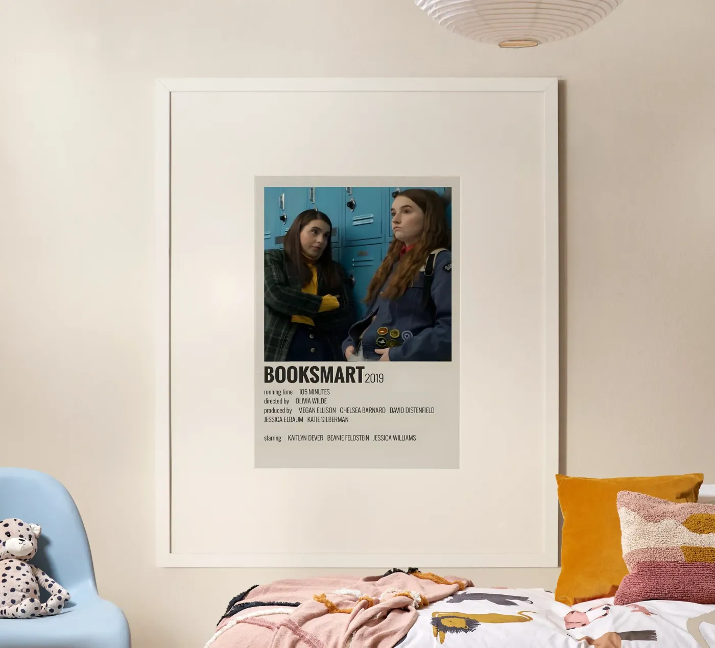 BOOKSMART 2019 poster da MVFminimalist