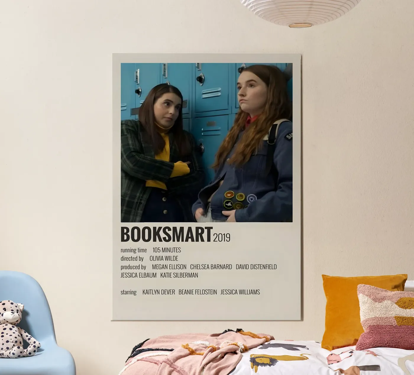 BOOKSMART 2019 poster da MVFminimalist