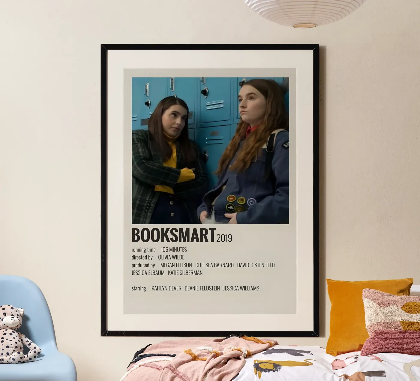 BOOKSMART 2019 poster da MVFminimalist
