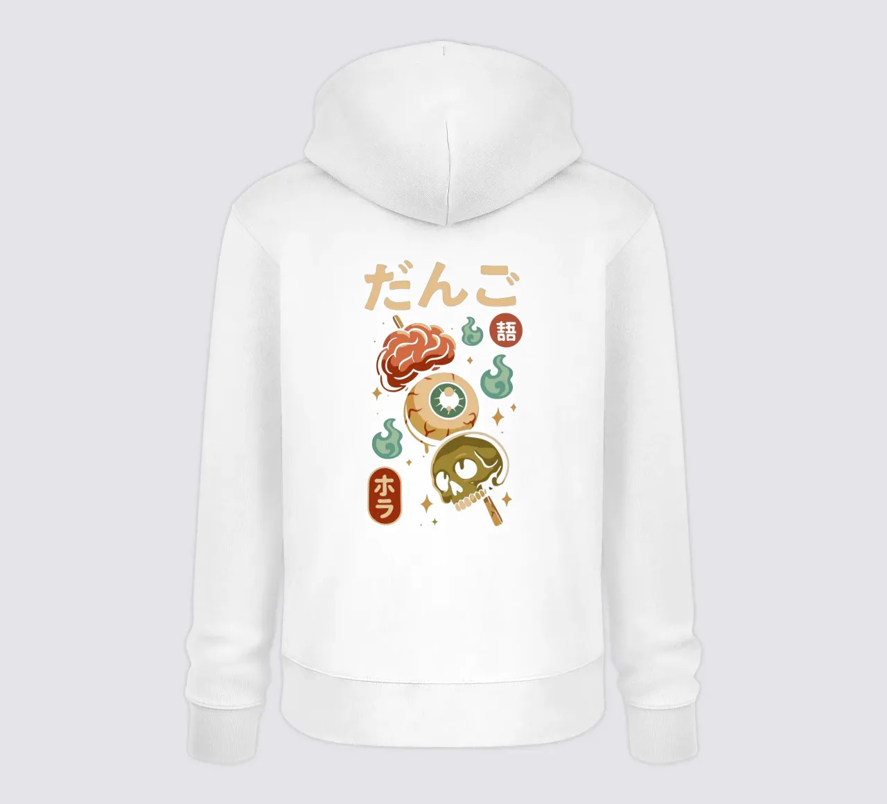 Dango horror giapponese felpa con cappuccio da LM2KONE