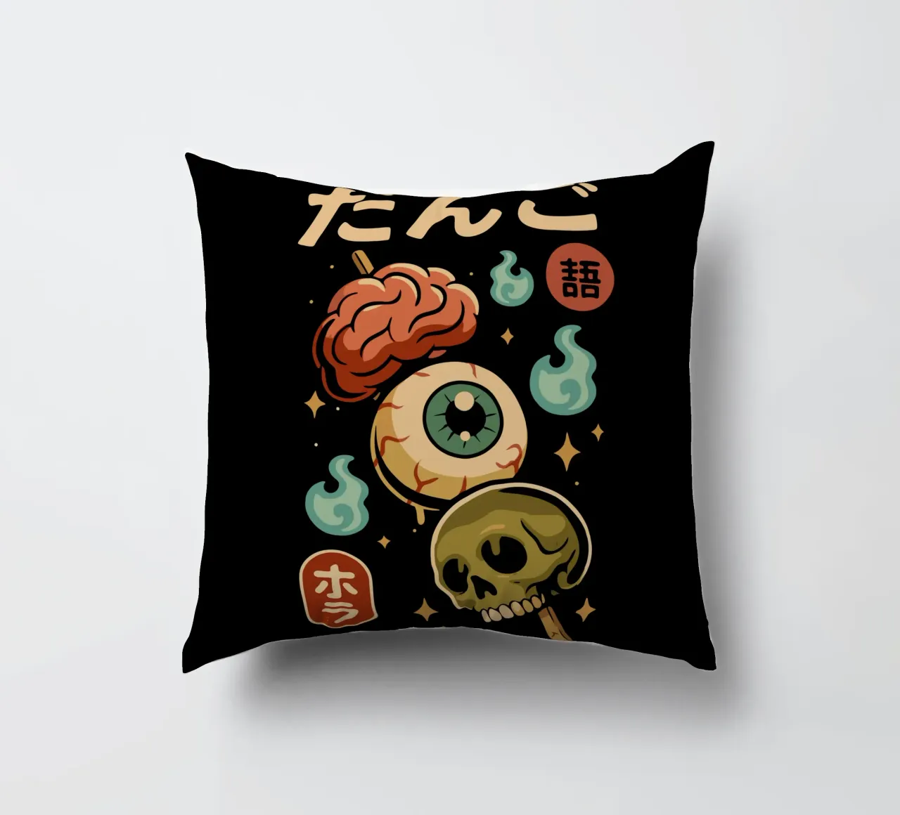 Dango horror giapponese cuscino da LM2KONE