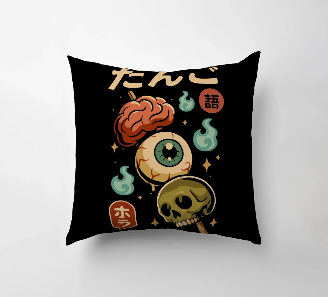Dango horror giapponese cuscino da LM2KONE