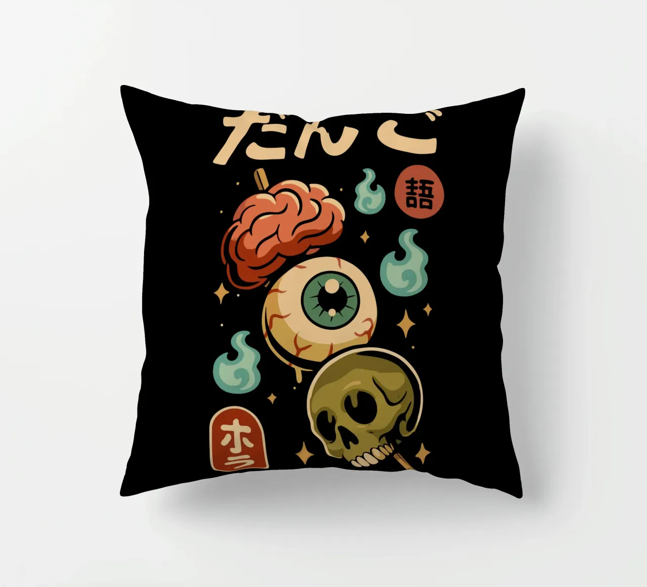 Dango horror giapponese cuscino da LM2KONE